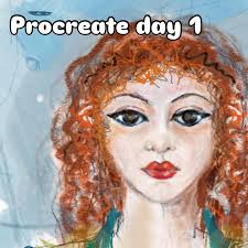 I got a new toy, an Apple Pencil and now I am addicted to procreate. Still  a bit wonky because I draw free hand, no clever props but I figure human  faces