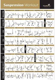 Trx Poster De Ejercicios De Suspension Tabla De Entrenamiento De Fuerza Desarrolla Los Musculos T En 2020 Trx Ejercicios Tabla De Entrenamiento Entrenamientos Trx