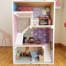 部屋全体 ワイン箱 シルバニアファミリー ミニチュア ドールハウス などのインテリア実例 2015 05 04 11 05 09 roomclip ルームクリップ ミニチュア ドールハウス ワイン箱 ドールハウス