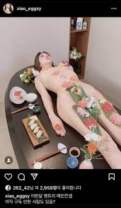 이슈유머 - 후방) 일본에서 인기라는 나체초밥