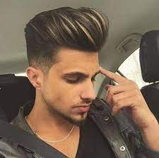 30 Pompadour Haircut Ideas For Modern Men Styling Guide Boys Colored Hair Men Hair Highlights Hair Styles