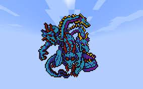 Built the Tiamat from Final Fantasy 1 in Skyblock! : rMinecraft