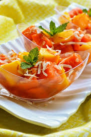 Mango Papaya Fruit Salad Recipe Fruit Salad Recipes Salad Recipes Papaya Fruits