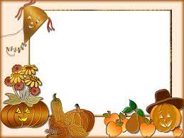 Autumn Frame Png Artwork Journal Cards Fall Harvest