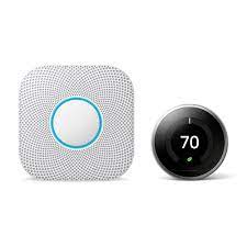 .carbon monoxide detectors for $190 ($48 off) from the home depot. Google Nest Learning Thermostat 3rd Gen In Stainless Steel And Nest Protect Battery Smoke And Carbon Monoxide Detector Vbd3t2xx16 The Home Depot