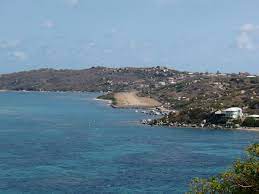 It forms two rectangles joined by a spit, or point, of land. Virgin Gorda Travel Guide At Wikivoyage