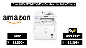 Hp laserjet pro mfp m227 series how to disassemble full. Hp Laserjet Pro Mfp M227sdn Print Scan Copy Fax Duplex Network Youtube