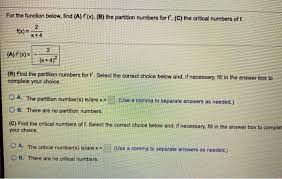 What is the best free partition software? For The Function Below Find A F X B The Chegg Com