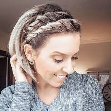 Braided Bangs Amazing Braids For Short Hair Hair Styles Braids For Short Hair Thick Hair Styles
