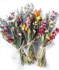 Lavender Dried Bridal Bouquet Dry Flowers Bouquet For Wedding Rustic Boho Brides And Bridesmaid Bouquet Wildflowers Dried Bouquet Dried Flower Bouquet Dried Flowers Dried Bouquet