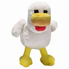 Minecraft Chicken Plush 10zon Minecraft Merchandise Chicken Runs Plush
