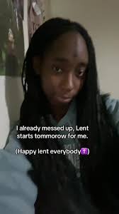 Messing Up During Lent