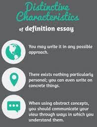 Do You Know What A Definition Essay Is Read About Its Distinctive Characteristics Essay Writing Essay Writing