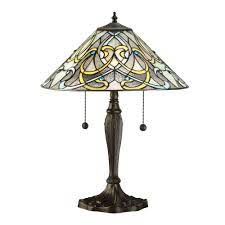 Looking for a good deal on art deco table? Tiffany Art Nouveau Table Lamp With Yellow White Clear Glass Shade