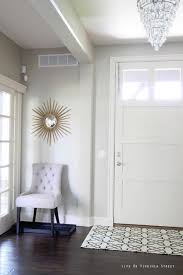 A Sunnier Entryway Home Light Gray Paint Grey Paint Colors