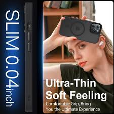 Magnetic for iPhone 12 Pro Max Case [Compatible with Magsafe] [Screen  Protector+Camera Lens Protector] Aluminum Alloy Keys Slim Translucent Matte  Phone Case iPhone 12 Pro Max