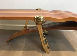 Check spelling or type a new query. Italian Thick Wood Gilt Brass Coffee Table With 2 Arms Holding The Wooden Top 1970s For Sale At Pamono