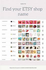 Even if the person changes the shop name later on, the older one will not be available ever. How To Name Your Etsy Shop