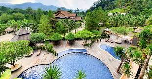 The water pump was very noisy. 1 Hour From Kuala Lumpur Stay On A Durian Farm In A Bali Style Villa With Waterslides In The Chilly Highlands The Waterway Villa