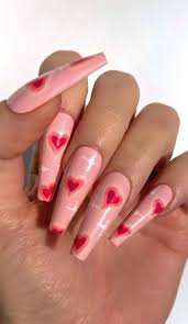 Doing nail designs at home is a form of talent. Heart Nails Design Ideas 2021 For Valentine S Day Nails Fabmood