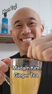 Must Try Madam Kim Ginger Tea #gingertea #ginger #tea #MadamKimGingerTea  #lifestyle #beverage #CreateToWin #tiktokshopsg