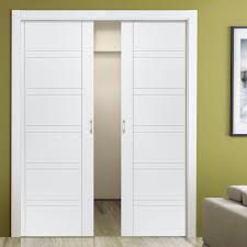 In the raw openings from 36 and more, double pocket doors constructions are installed. Unique Interior Pocket Doors Home Improvement Ideas Interior Pocket Doors White Sliding Door Cavity Sliding Doors