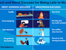 We did not find results for: Best And Worst Excuses For Being Late To Work