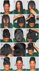 Black Braids Braided Hair Updo Hairspiration Natural Hair Styles Box Braids Styling Beautiful Hair