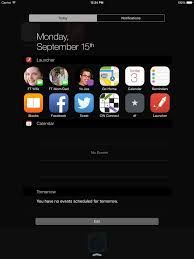 Get More Out Of Your Ipad With Ios 8 Widgets Ios 8 Calendar Reminder Ipad Ios