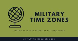 Army Time Zones Archives Military Time Converter