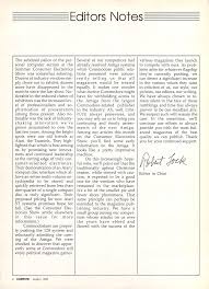 Compute Aug 1985- vintage computing history