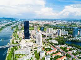 Donaustadt donaustadt (literally, danube city) is the 22nd district of vienna, austria (german: Danube City Aerial Panoramic View Donaustadt Is The District Stock Photo Picture And Royalty Free Image Image 92554650