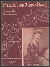 The Last Time I Saw Paris” | National Museum of American History