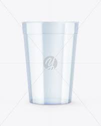 Plastic Cup Mockup In Cup Bowl Mockups On Yellow Images Object Mockups