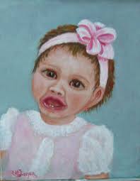 Painting of my Grandson. First portrait I have ever done