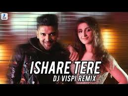 Ishare Tere Remix Dj Vispi Guru Randhawa Dhvani Bhanushali Youtube New Hindi Songs Bollywood Music Songs