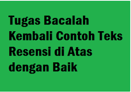 Kunci jawaban pkn kelas 8 bab 5. Secara Berkelompok Identifikasilah Resensi Tersebut Berdasarkan Aspek Aspek Berikut Operator Sekolah