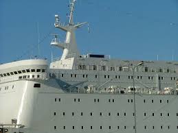 Ship In The Harbour White Ship In The Harbour Sponsored Affiliate Affiliate Ship White Ship Harbour Stock Photography Free Harbour Stock Images