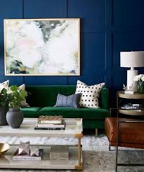 Colorful Living Room Refresh Green Couch And Pink Rug And Then We Tried Living Room Paint Navy Living Rooms Room Interior