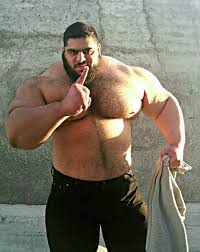 شاهد بالصور واحد من اضخم رجال العالم سجاد غريبي هالك ايران Hulk Strongman Big Muscles