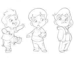 Kid Cartoon Drawing 765 Best Kids Art Images On Pinterest Art Kids Astrology Signs Blank Coloring Pages Boy Cartoon Drawing Cartoon Drawings Character Drawing