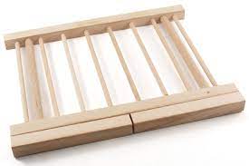 Beechwood Pasta Drying Rack Droogrek Pasta Voedsel