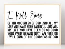 Paul makai, a leader in the evangelical church in namibia, transcribed the words. Wall Art Print Poster Goodness Of God Song Lyrics Bethel Etsy