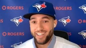 The best sound bites from George Springer's Blue Jays introduction