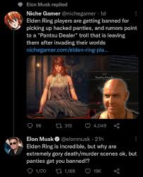 Real Tweet from Elon Musk : rEldenring