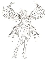 Coloring Pages The Winx Club Foto 18341776 Fanpop