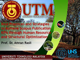 Human resource workers in malaysia with more years of work experience outperform their counterparts with less experience. Best Practices And Strategies To Achieve Scopus Publication Kpis Through Human Resource And Structural Optimization Prof Dr Amran Rasli Ppt Video Online Download