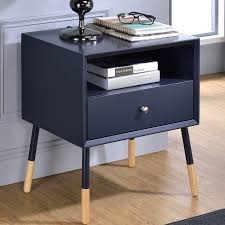 Bowersville End Table Maybe A Navy End Table Would Bring The Kind Of Tie In That I Want Or Maybe Navy Coverings For My Exis End Tables Nightstand Furniture
