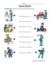 Resources Worksheets Have Fun Teaching Police Jobs Social Studies Worksheets