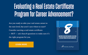 Our industry leading instructors are committed to your success. Real Estate Finance Investments And Development Certificate University Of San Diego Professional Continuing Ed